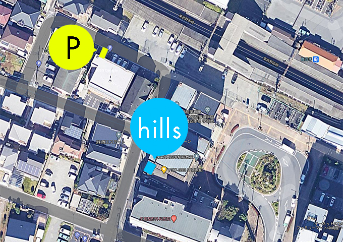 ヒルズ駐車場